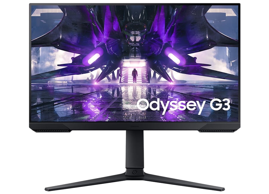 მონიტორი Samsung 24" Odyssey G3 (LS24AG320NIXCI) | 1920 x 1080 | 165Hz | 16:9 | 250 nits | 1ms | 3000:1 | 