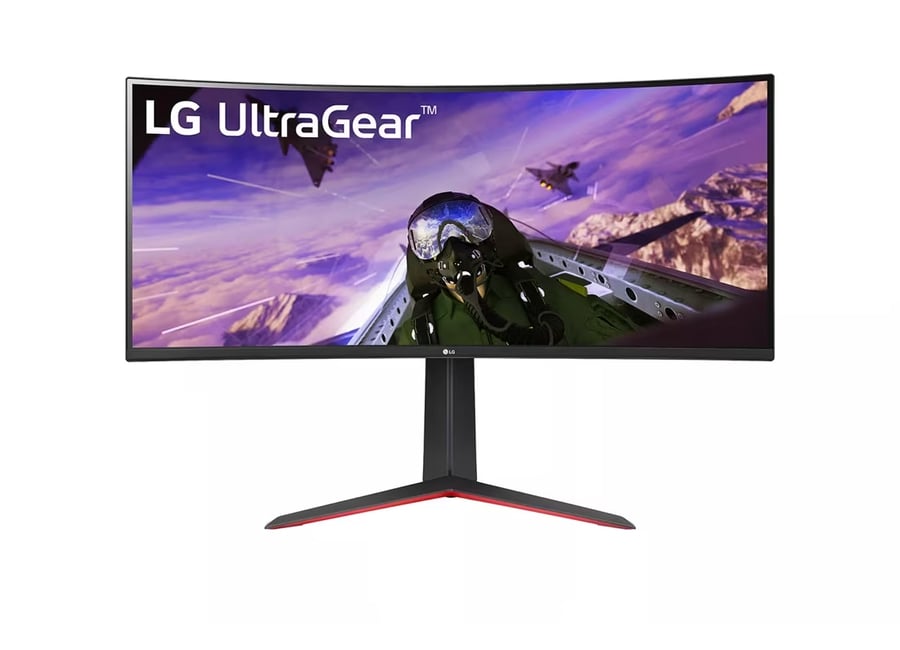 მონიტორი LG 34" 34GP63A-B.AMA Curved UltraGear™ QHD HDR 10 160Hz Monitor with Tilt/Height Adjustable Stand