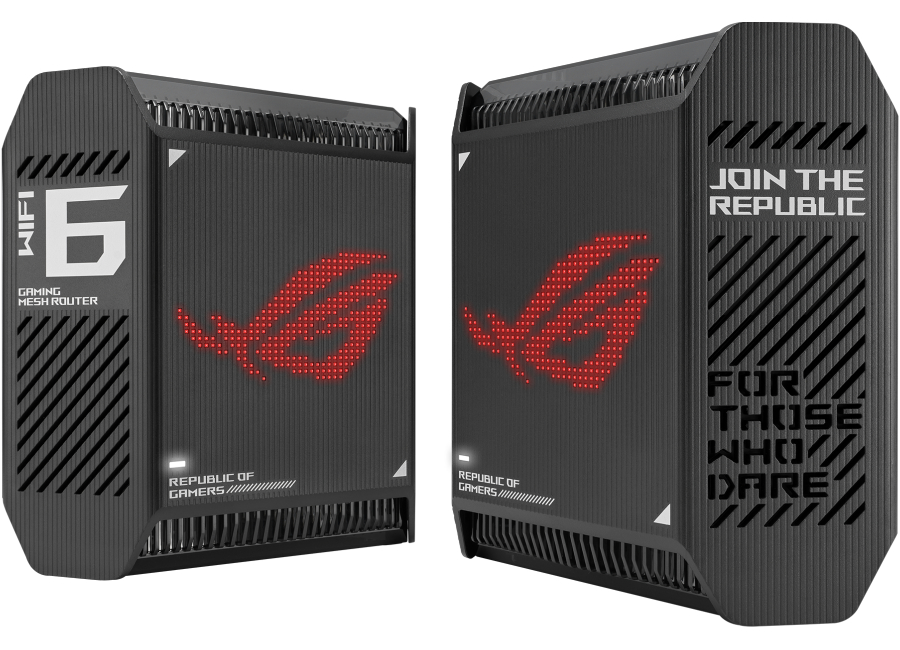 როუტერი ASUS ROG Rapture GT6 AX10000 2er Set Tri-Band Gaming Mesh WiFi System