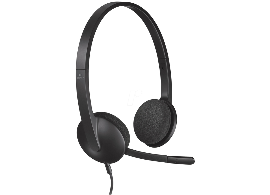 ყურსასმენი Logitech LOGITECH Corded USB Headset H340 - EMEA - BLACK (V5L981000475)