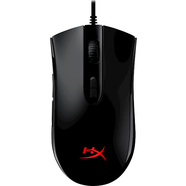 Gaming  მაუსი  HyperX Pulsefire Core - Gaming Mouse (Black) (4P4F8AA), RGB lighting, Pixart 3327, DPI 6200, Weight: 87g, HyperX NGENUITY software, Seven programmable buttons, 1.8m Cables