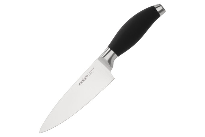 დანა Ardesto Chef knife Gemini 15,2 cm, black, s/s, plasticic