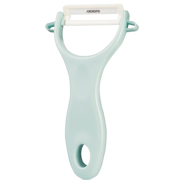  ბოსტნეულის სათლელი  Ardesto Ceramic Peeler Fresh, tiffany blue, ceramics/plastic