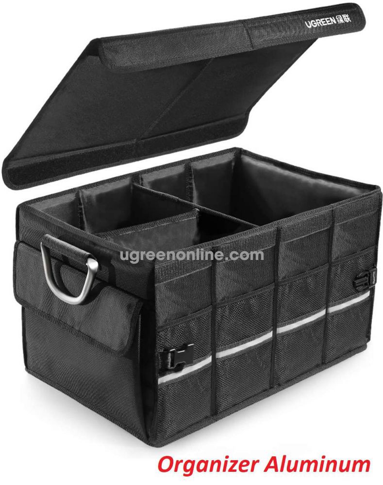 ორგანიზერი UGREEN (80710) Car Trunk Organizer 55L Oxford+Aluminium Alloy