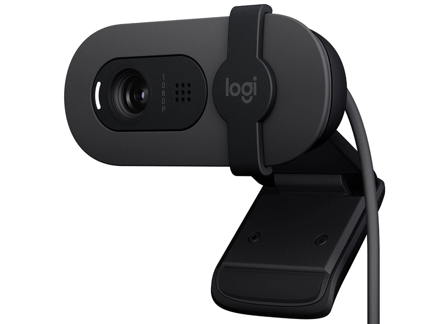 კამერა LOGITECH Brio 100 Full HD Webcam - GRAPHITE - USB - EMEA28-935