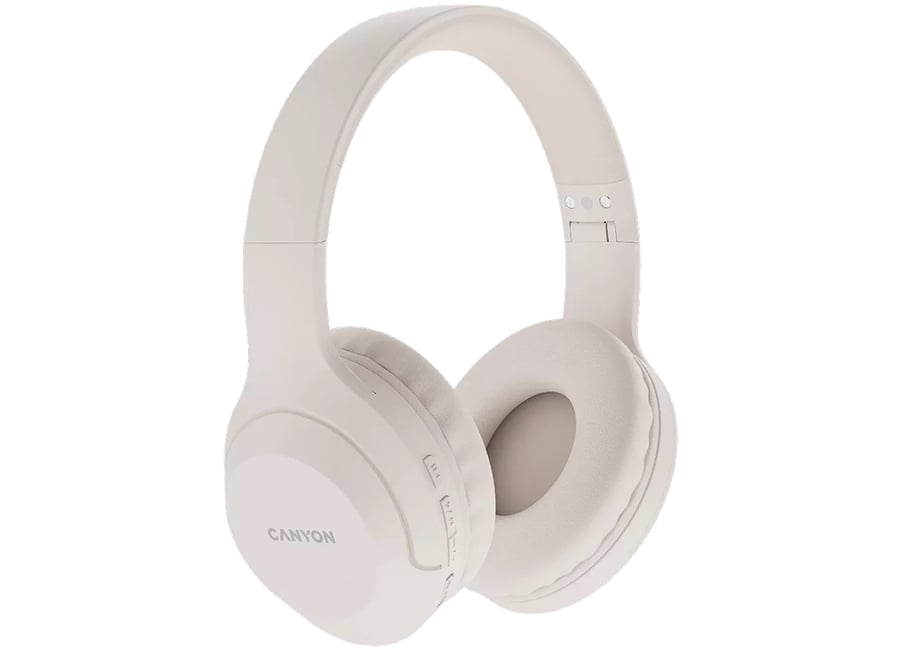 ყურსასმენი Canyon BTHS-3 Wireless headphones Beige