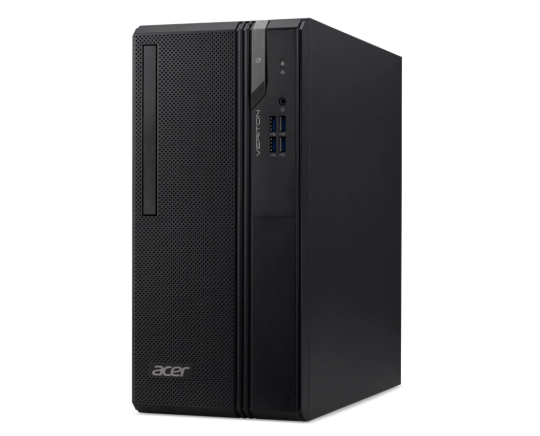 დესკტოპი Acer PC Veriton S2690G TWR Intel Core i5-12400, 8GB, F512GB, UMA, kb+m, Lin, black