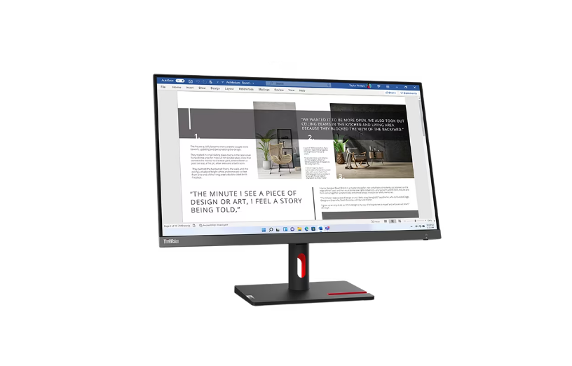 მონიტორი Lenovo ThinkVision S27i-30 27'FHD IPS 4ms 100Hz 300 nits 1300:1 2x HDMI VGA 3Y