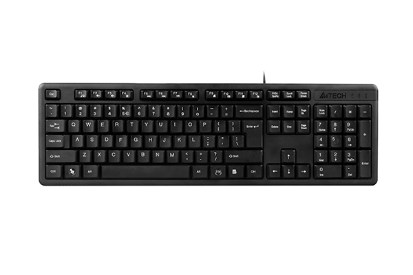 კლავიატურა A4Tech KK-3  Smartkey FN Keyboard USB (Black) (US+Russian) | Keycaps: Traditional | Hotkeys: 12 FN Multimedia Hotkeys | Character: Laser Engraving | Splash Proof: Yes | Adjustable Keyboard Legs: Yes | Rating: 5 V / 100 mA | Cable Length: 150 cm | Hardware Connectivity: USB | Illuminated: No
