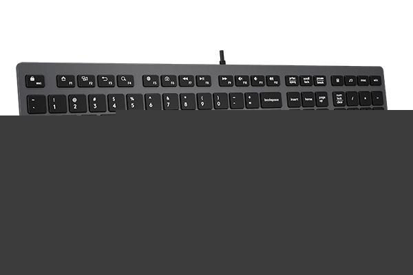 კლავიატურა A4tech FX50 Fstyler Low Profile Scissor Switch Keyboard, USB (Grey) (US+Russian) | Keycaps: Ultra-Slim | Actuation Point: 1.8 ± 0.3 mm | Hotkeys: 12 FN Multimedia Hotkeys | Character: Silk Printing + UV | Splash Proof: Yes| Cable: 150 cm | Port: USB | Illuminated: No | System Platform: Windows / Mac