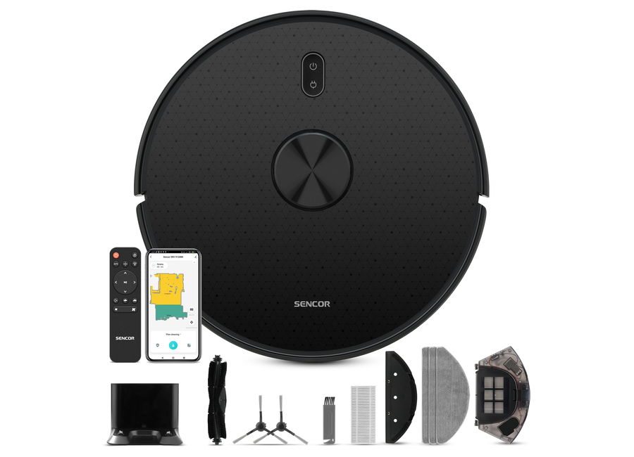 მტვერსასრუტი  SRV 9120BK Robot Vacuum Cleaner   SENCOR