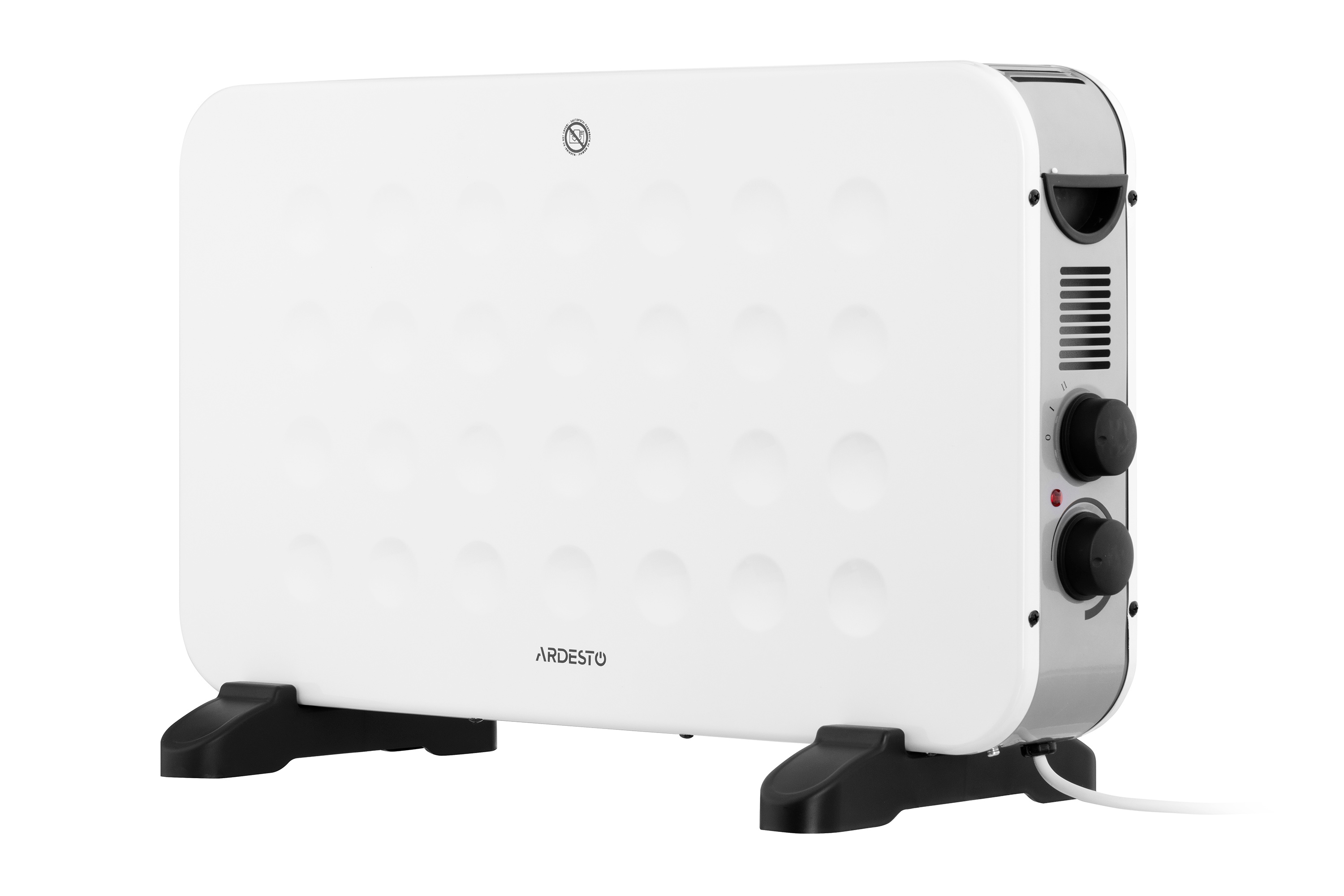 დენის გამათბობელი Electrical convector heater ARDESTO CHH-2000MWC | 2 kW | Heating power min. 1.25 kW | Space heating 20 sq m | Dimensions 60 x 38.8 x 26