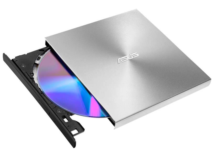დისკის წამკითხველი DVD+-R/RW/ ASUS ZenDrive U8M ultraslim external DVD drive & writer, USB Silver