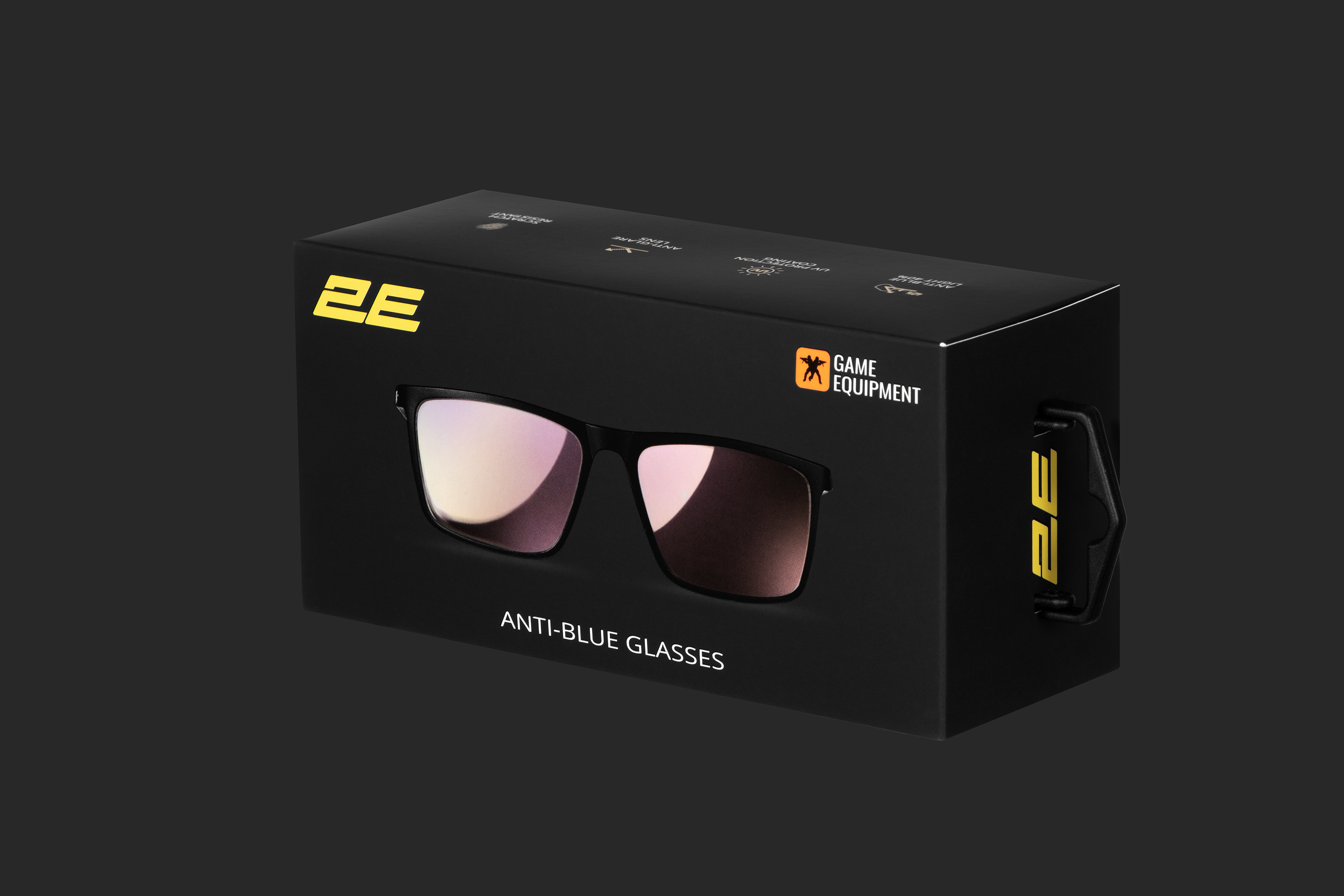 2E GAMING Glasses, Anti-blue, black 2E-GLS310BK-KIT