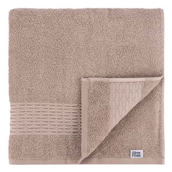 პირსახოცის ნაკრები Ardesto ART2357NS Terry Lotus, 2Pcs, Brown