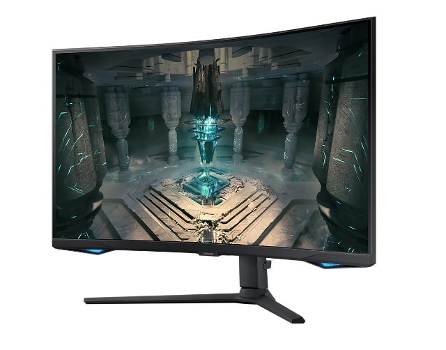 მონიტორი  Samsung 32” Gaming Monitor Odyssey G6 Smart LS32BG650EIXCI | Curved | 2560 x 1440 (2K QHD) | VA | 240Hz |  1 ms (GTG) | 16:9 | Bluetooth | Display Port 1.4 | HDMI 2.1