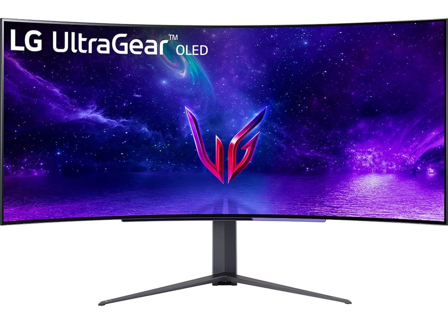 მონიტორი LG Ultragear 45GR95QE 45" Curved OLED WQHD 3440 x 1440 0.03ms 240Hz