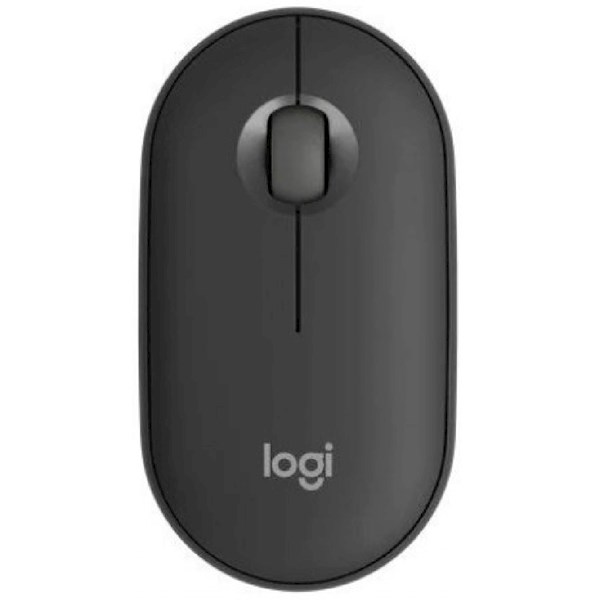 მაუსი LOGITECH Pebble Mouse 2 M350s - TONAL GRAPHITE - BT - EMEA-808 - DONGLELESS