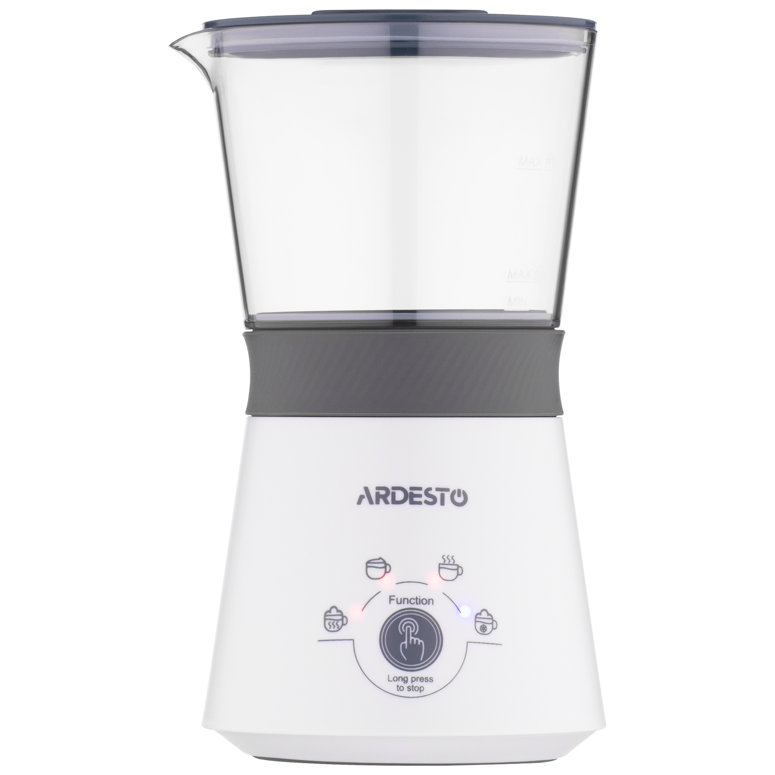 Ardesto Milk frother&heater 300W, tank capacity-330ml, white