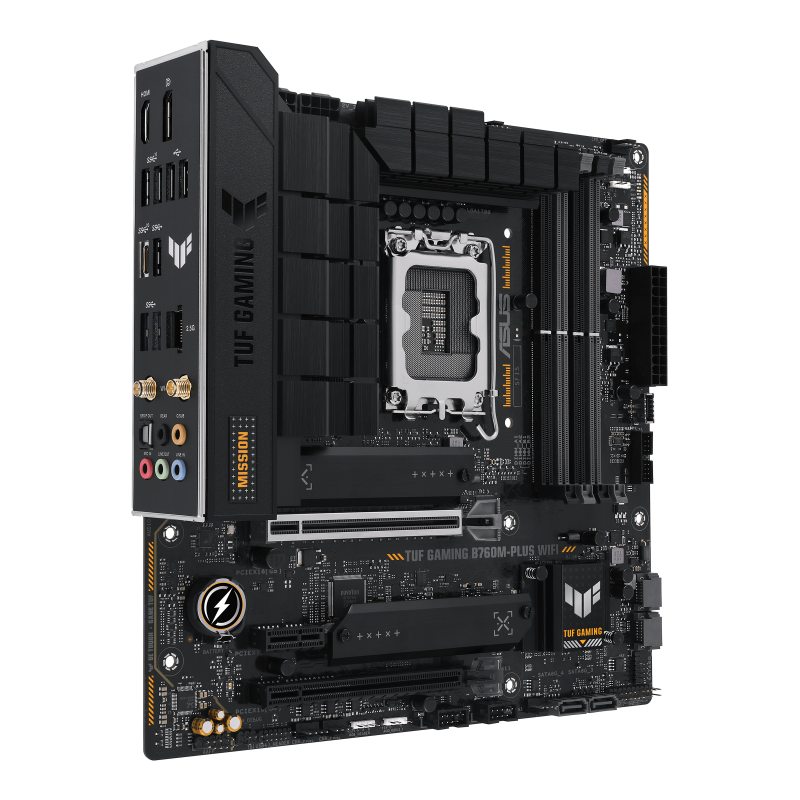 დედადაფა  Motherboard TUF GAMING B760M-PLUS WIFI s1700 B760 4xDDR5 M.2 HDMI DP Wi-Fi BT mATX
