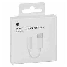 კაბელი APPLE USB-C to 3.5 mm Headphone Jack Adapter (MU7E2ZM/A)