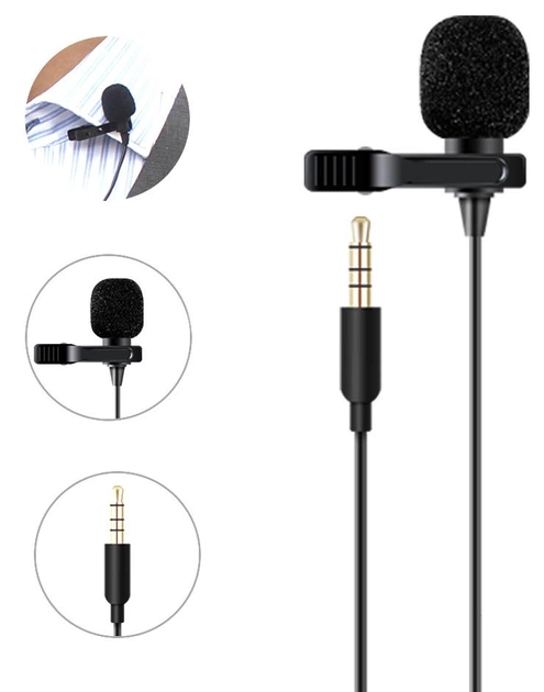 მიკროფონი (პეტლიჩკა) Lavalier Microphone 2E ML010 3.5mm