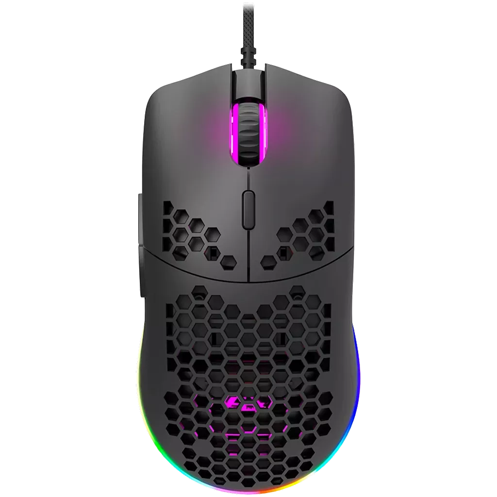 მაუსი  CANYON,Gaming Mouse with 7 programmable buttons, Pixart 3519 optical sensor, 4 levels of DPI and up to 4200, 5 million times key life, 1.65m Ultraweav