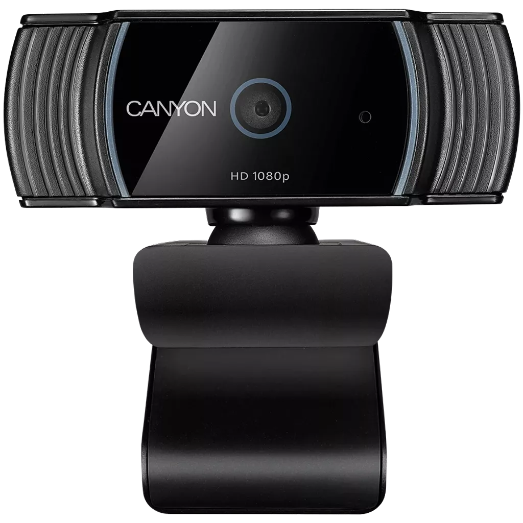 ვებ კამერა  CANYON webcam C5 Full HD 1080p Auto Focus Black