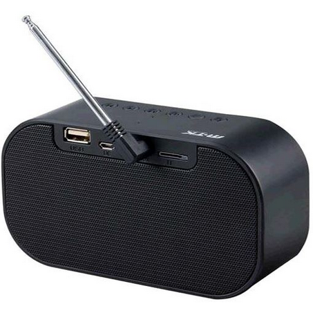 Bluetooth დინამიკი საათით (FT859 black 0451252)