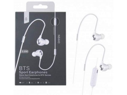Bluetooth ყურსასმენი მიკროფონით, თეთრი, N8440 white 2300081 N8440 white 2300081