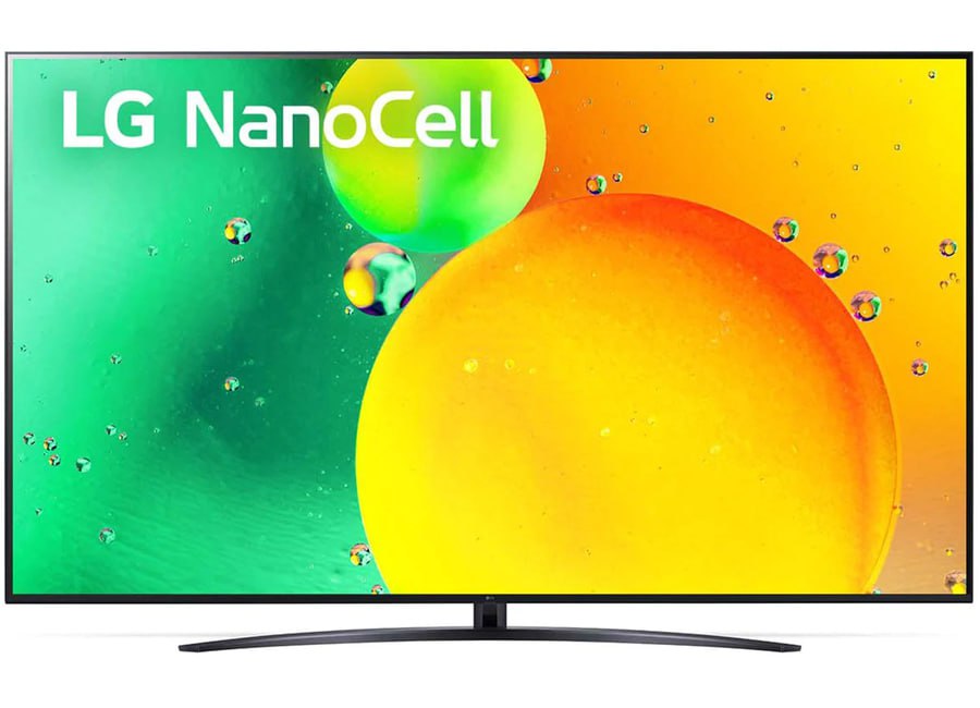 ტელევიზორი  LG TV 55"(140cm)/ LG 55NANO766QA 4K NanoCell  IPS 3840x2160 HDR10 Pro 10Wx2 VESA 300x300