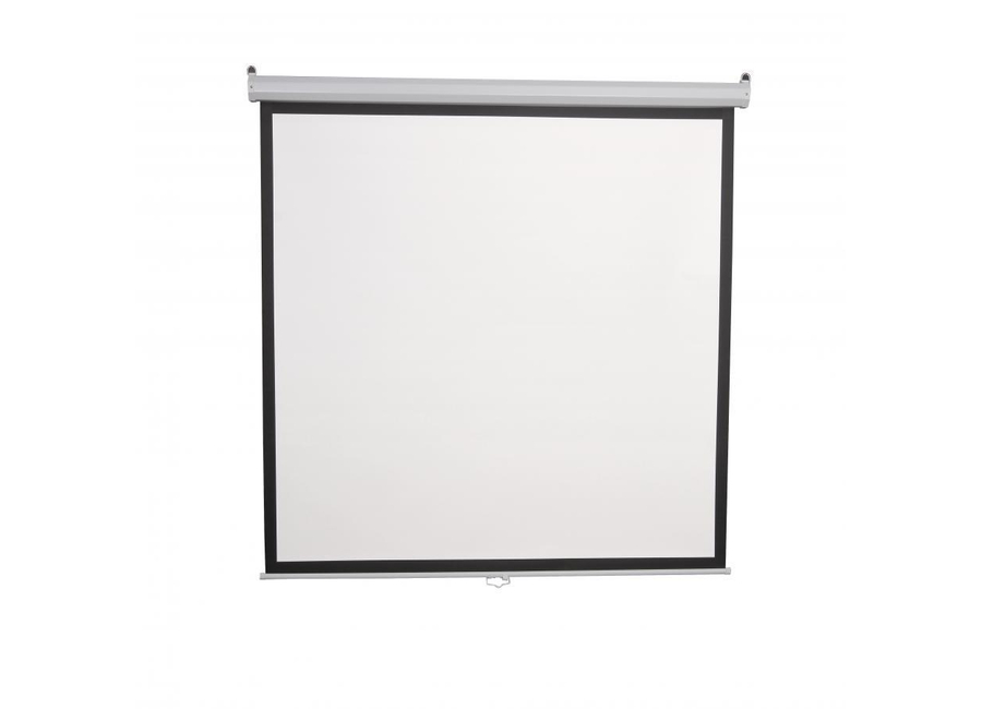 პროექტორის ეკრანი  PROJECTOR SCREEN SBOX PSA-112 / 200 X 200 CM AUTOMATIC