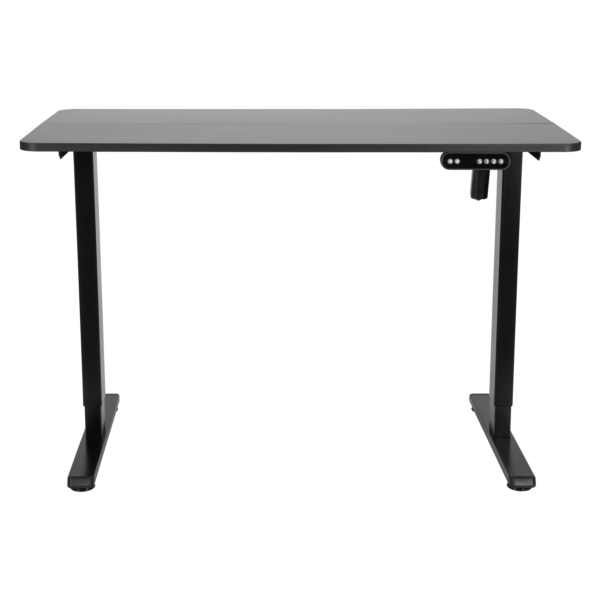 მაგიდა 2E Computer table CE120B-MOTORIZED, height adjustment, electric motor 220V, 73/118х120x60cm, black