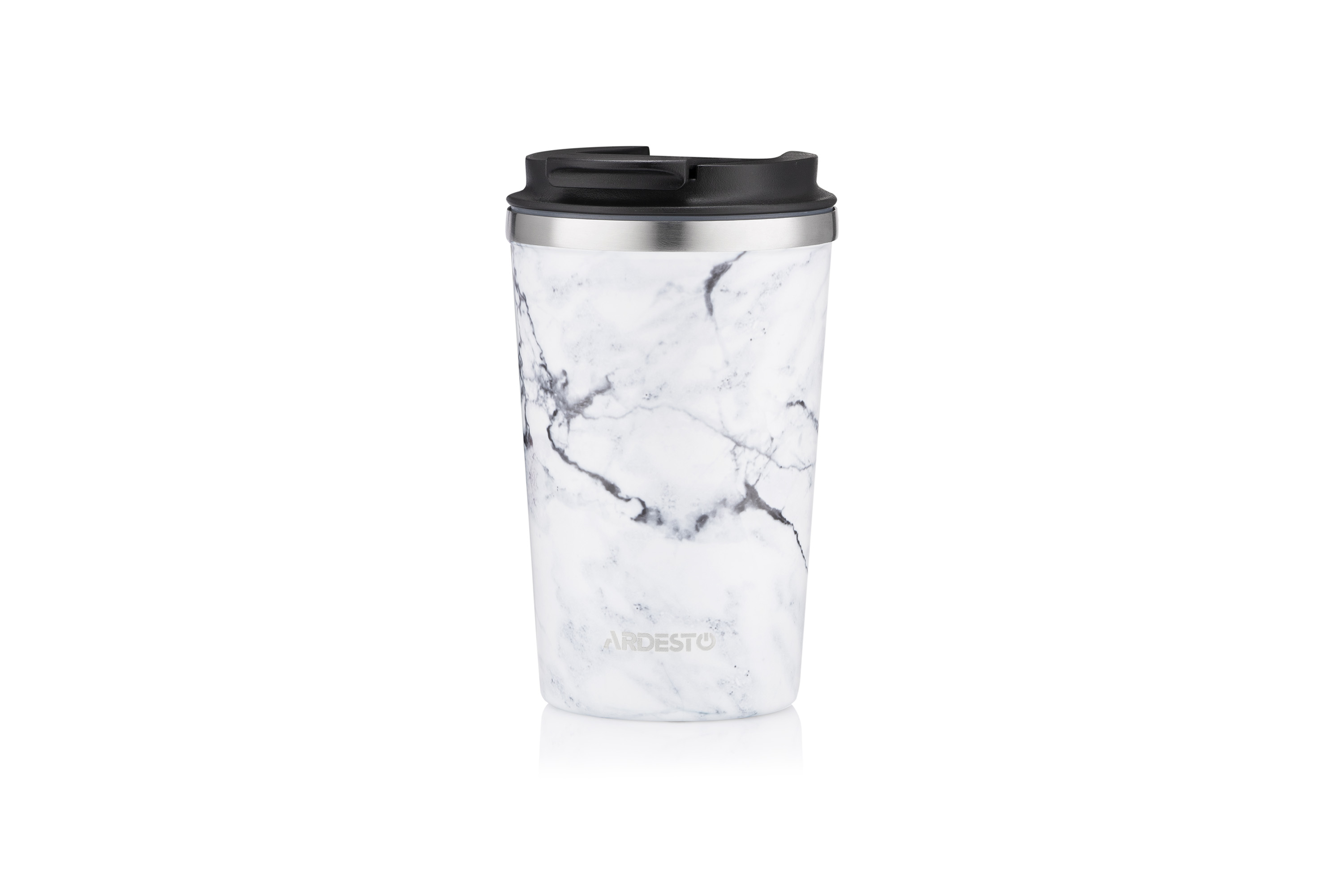 თერმო ჭიქა/თერმოსი Ardesto Travel Thermal Mug ARDESTO Marmo 360 ml AR2636MG  