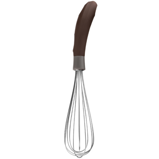 უჟანგავი ფოლადის სათქვეფი  Ardesto Whisk Gemini, 28.6cm, stainless steel, plastic, gray-brown