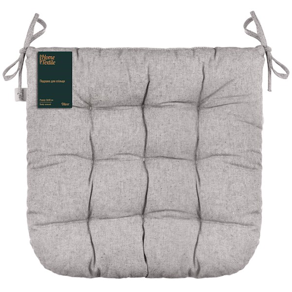 სკამის ბალიში Ardesto ART02OD Oliver, Sitpad, Grey