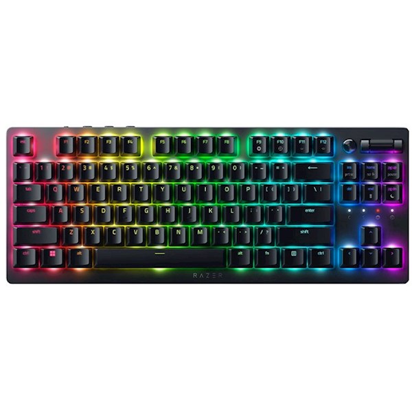 კლავიატურა Razer Keyboard DeathStalker V2 Pro | TKL RGB | 84key Red Switch | USB/WL/BT EN | black RZ03-04370100-R3M1