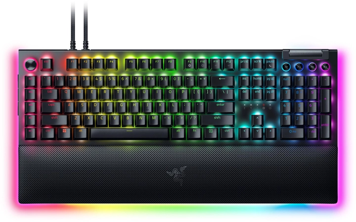 კლავიატურა Razer BlackWidow V4 Pro RGB 104key | Green Switch USB EN | Black RZ03-04680100-R3M1