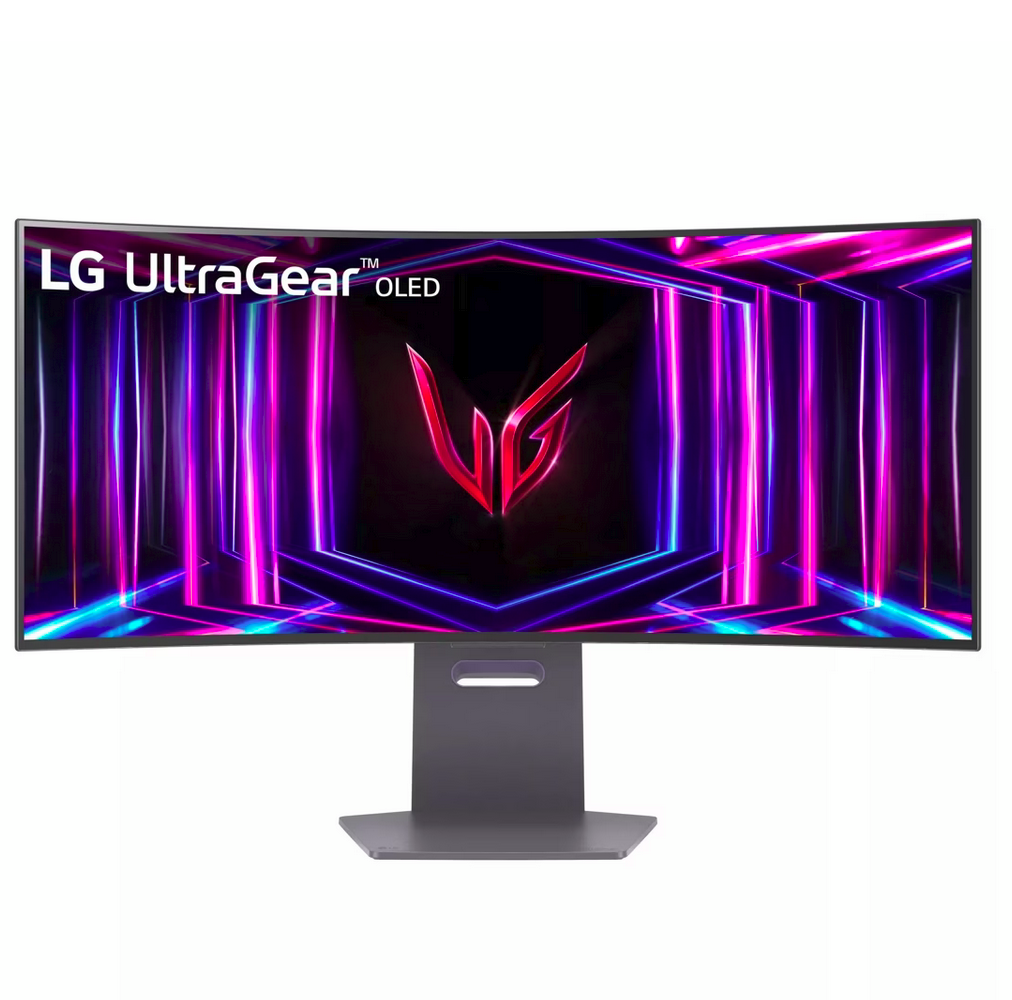 მონიტორი LG  34GS95QE-B 34" Curved UltraGear™ OLED WQHD (3440 x 1440), 21:9,  240Hz 0.03ms G-Sync, AMD FreeSync, 800R Curved Gaming Monitor 1.5M:1, 1YrW