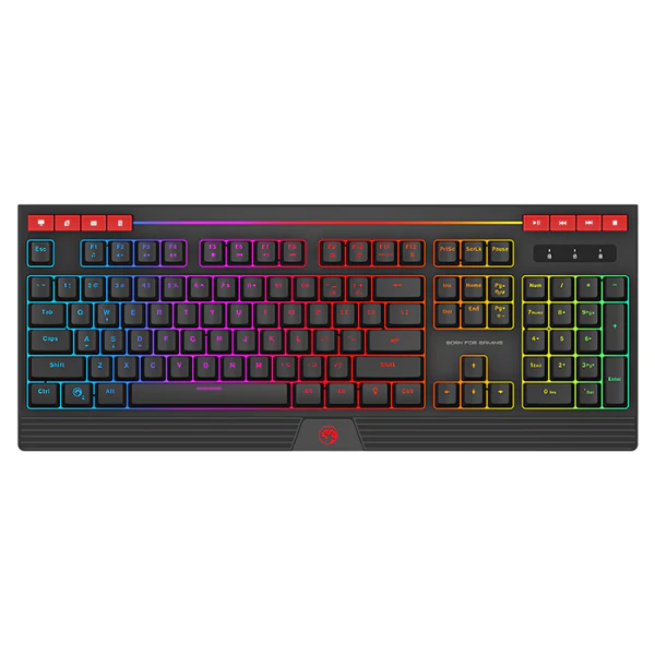კლავიატურა Marvo KG880, Wired, USB, Gaming Keyboard, Black