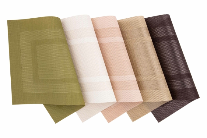 მაგიდის მატი Ardesto Serving mat, 30х45cm, PVC, rectangular, beige(AR3304G)