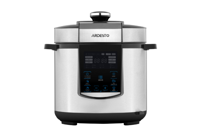 მულტისაცხობი Ardesto pressure cooker, 900W, bowl-6l, electronic control, recipes book, iron/plastic, silver