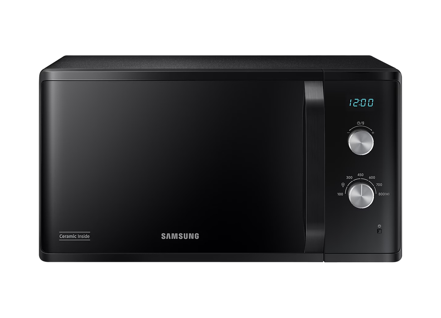 მიკროტალღური ღუმელი  Samsung MS23K3614AK/BW,  Microwave,BioCeramic, Grill, 23lt