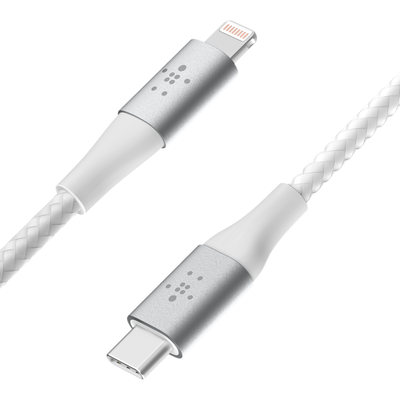 კაბელი Belkin сable USB-С > Lightning  2m, Type-C, BRAIDED (CAA004BT2MWH)