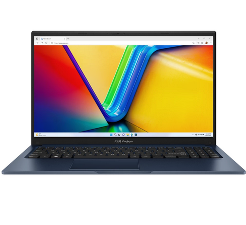 ნოუთბუქი ASUS Vivobook 15 X1504ZA-BQ322 Intel i5-1235U/8G/512G SSD/15.6" FHD(1920x1080) IPS/Intel Iris Xe/No OS,  Blue, ,  2YrW