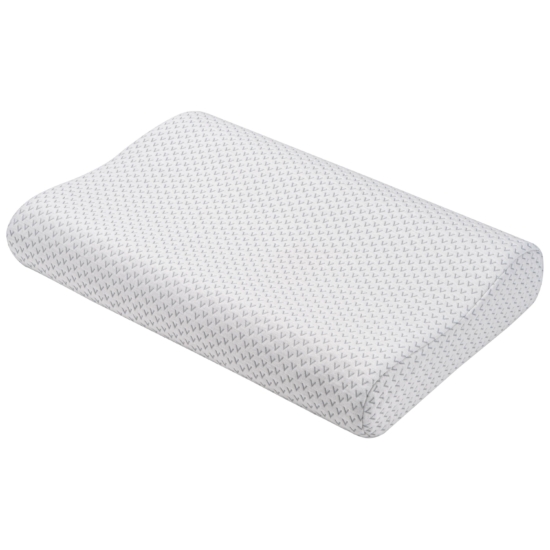 ბალიში  Ardesto Contour pillow Sleepwell, 60х40х11/9cm, aircell memory foam, white