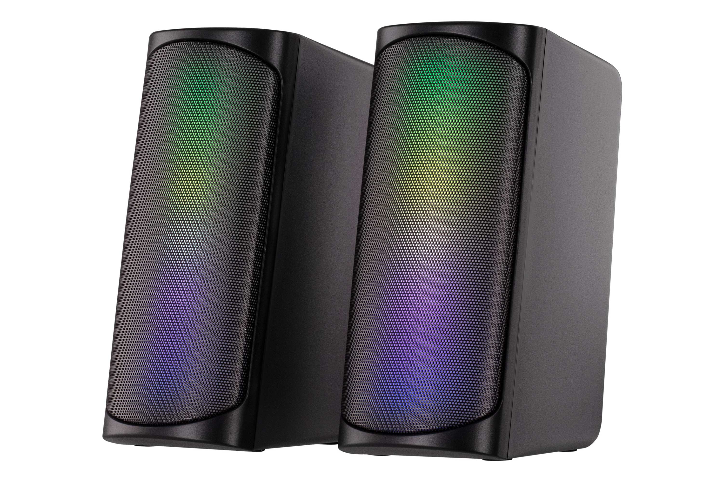 დინამიკი 2E Multimedia speaker PCS231 RGB Matrix, 2.0, USB, Black 2E-PCS231BK