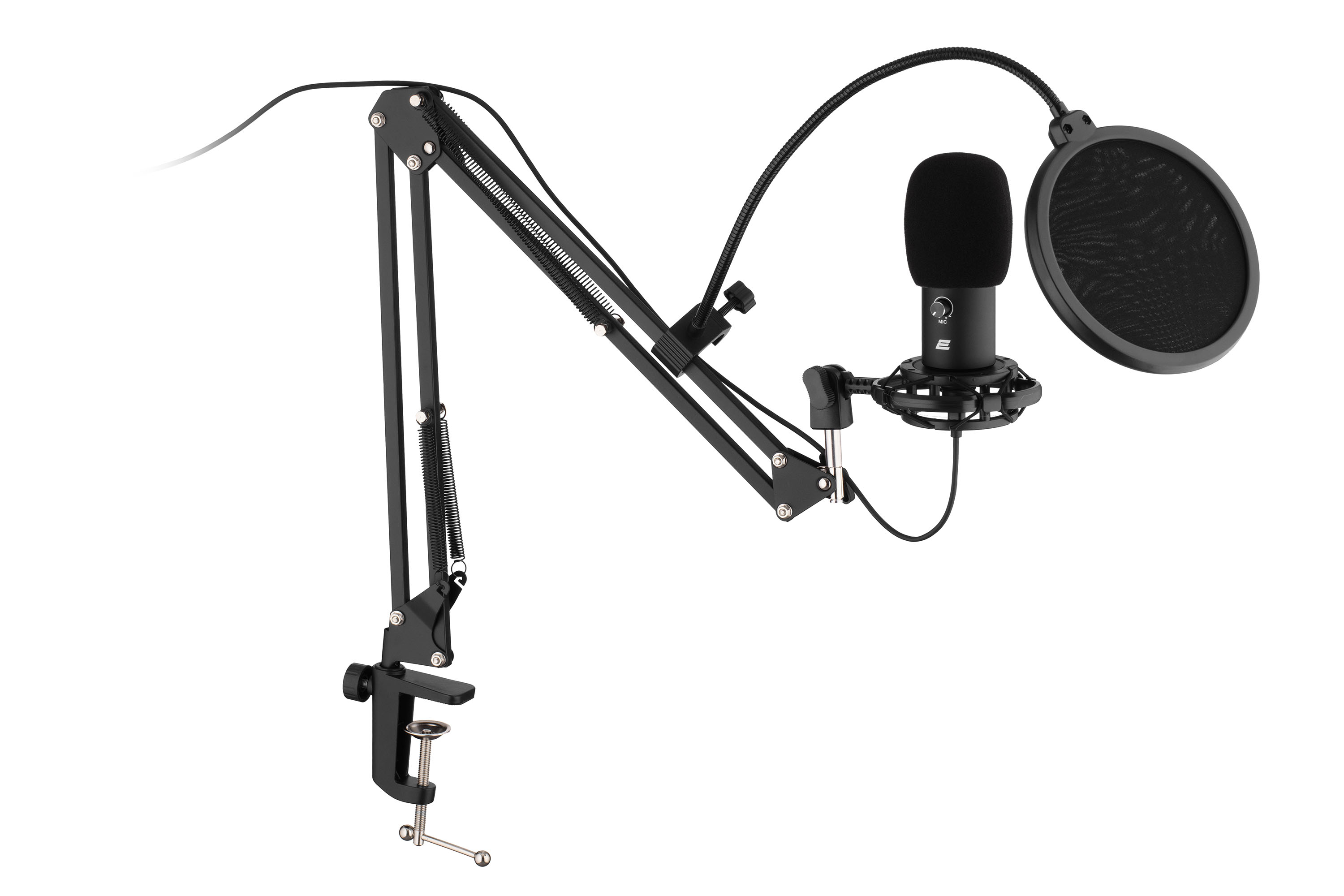 მიკროფონი  2Е MPC021 Streaming PC Microphone, USB  2E-MPC021
