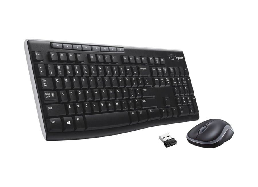 კლავიატურა და მაუსი Keyboard LOGITECH Wireless Combo MK270 - EER - Russian layout