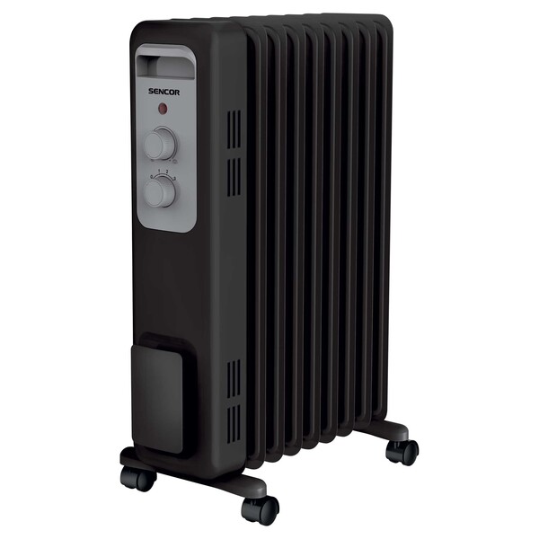 ზეთის გამათბობელი  SENCOR SOH 3309BK Electric Oil Filled Radiator 2000 W